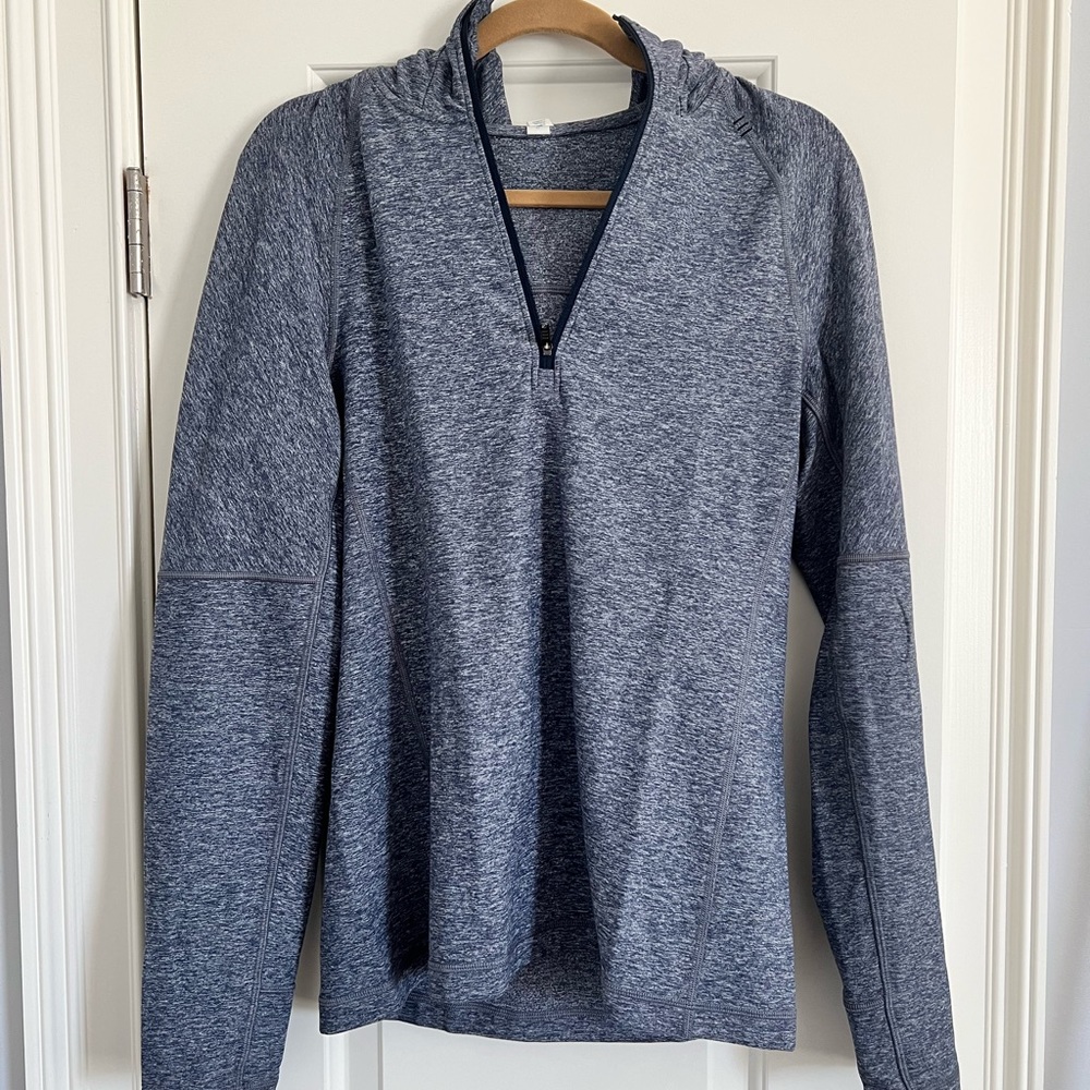 Lululemon 1/2 Zip Hoodie Purple Medium